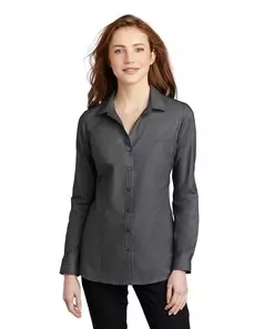 preview image of Port Authority LW645 Women's Pincheck Easy Care Shirt