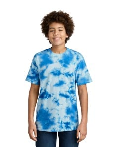 preview image of Port & Company PC145Y Youth Crystal Tie-Dye Tee