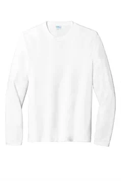 preview image of Port & Company PC455LS Long Sleeve Fan Favorite Blend Tee