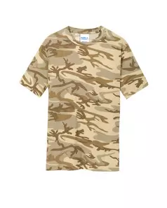 preview image of Port & Company PC54C Core Cotton Camo Tee