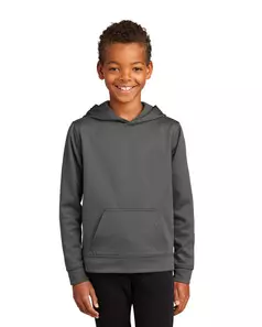 preview image of Port & Company PC590YH Youth Performance Fleece Pullover Hooded Sweatshirt
