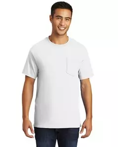 preview image of Port & Company PC61PT Tall Essential Pocket Tee