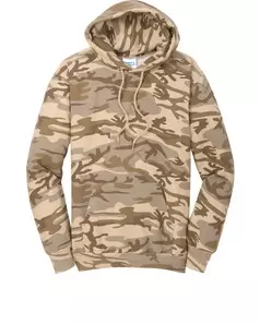 preview image of Port & Company PC78HC Core Fleece Camo Pullover Hooded Sweatshirt