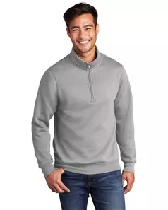 preview image of Port & Company PC78Q Core Fleece 1/4-Zip Pullover Sweatshirt