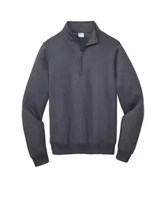 preview image of Port & Company PC78Q Core Fleece 1/4-Zip Pullover Sweatshirt