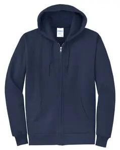 preview image of Port & Company PC78ZH Core Fleece Full-Zip Hooded Sweatshirt