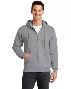 preview image of Port & Company   - Core Fleece Full-Zip Hooded Sweatshirt. PC78ZH