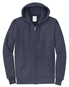 preview image of Port & Company PC78ZH Core Fleece Full-Zip Hooded Sweatshirt