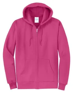 preview image of Port & Company PC78ZH Core Fleece Full-Zip Hooded Sweatshirt