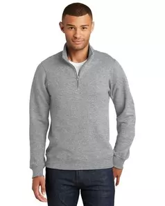preview image of Port & Company PC850Q A® Fan Favorite Fleece 1/4-Zip Pullover Sweatshirt
