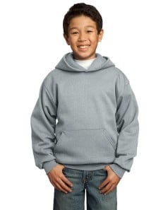 preview image of Port & Company   - Youth Core Fleece Pullover Hooded Sweatshirt.  PC90YH