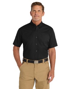 preview image of CornerStone - Short Sleeve SuperPro  Twill Shirt. SP18
