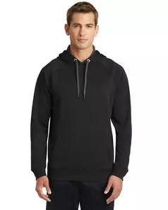 preview image of Sport-Tek   Tech Fleece Hooded Sweatshirt. ST250