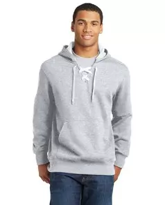 preview image of Sport-Tek   Lace Up Pullover Hooded Sweatshirt. ST271