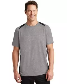 preview image of Sport-Tek   Heather Colorblock Contender   Tee. ST361