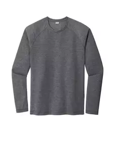 preview image of Sport-Tek ST400LS PosiCharge Long Sleeve Tri-Blend Wicking Raglan Tee