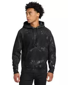 preview image of Champion    Reverse Weave    Scrunch-Dye Tie-Dye Hooded Sweatshirt. TDS101