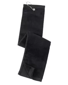 preview image of Port Authority   Grommeted Tri-Fold Golf Towel.  TW50