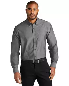 preview image of Port Authority   Long Sleeve Chambray Easy Care Shirt W382