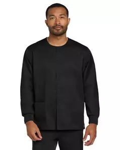 preview image of Wink WW3080 Unisex WorkFlex Snap-Front Scrub Jacket