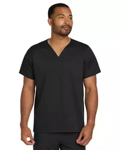 preview image of Wink WW3160 Unisex WorkFlex Chest Pocket V-Neck Top