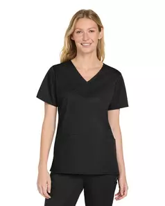 preview image of Wink WW4760 Women's WorkFlex Mock Wrap Top