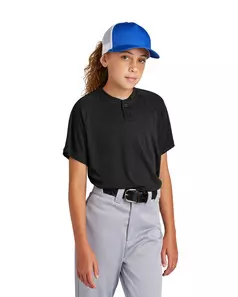 preview image of Sport-Tek   Youth PosiCharge   Competitor   2-Button Henley YST359