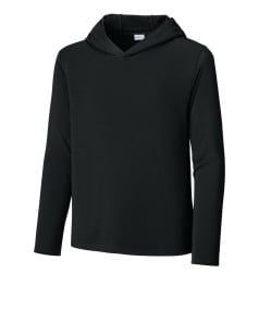 preview image of Sport-Tek Youth Posi-UV Pro Long Sleeve Hoodie YST420LSH