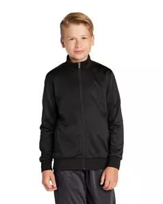 preview image of Sport-Tek    Youth Tricot Sleeve Stripe Track Jacket. YST94