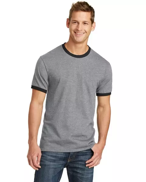 Athletic Heather/ Jet Black