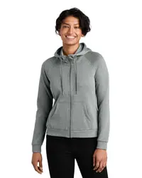 preview image of Allmade Women's Organic CVC Fleece Full-Zip Hoodie AL5003