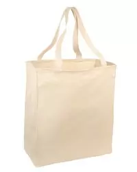 preview image of Port Authority   Ideal Twill Over-the-Shoulder Grocery Tote. B110