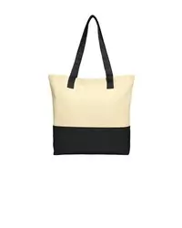 preview image of Port Authority   Colorblock Cotton Tote. BG414