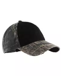 preview image of Port Authority   Camo Cap with Contrast Front Panel. C807