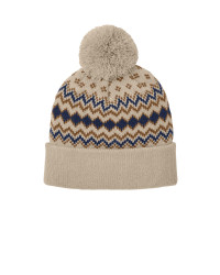 preview image of Port Authority Alpine Pom Beanie C991