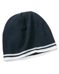 preview image of Port & Company   Fine Knit Skull Cap with Stripes.   CP93