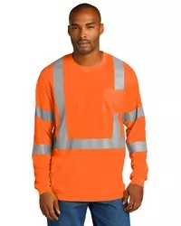 preview image of CornerStone    ANSI 107 Class 3 Mesh Long Sleeve Tee. CS203