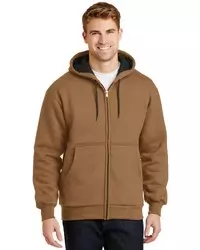 preview image of CornerStone   - Heavyweight Full-Zip Hooded Sweatshirt with Thermal Lining.  CS620