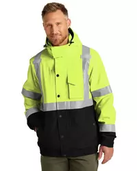 preview image of CornerStone   ANSI 107 Class 3 Waterproof Insulated Ripstop Bomber Jacket CSJ501
