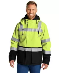preview image of CornerStone   ANSI 107 Class 3 Waterproof Ripstop 3-In-1 Parka CSJ502