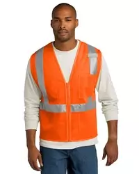 preview image of CornerStone    ANSI 107 Class 2 Mesh Zippered Vest. CSV102