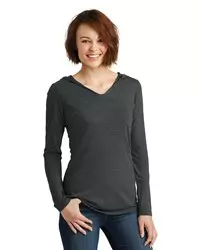 preview image of District   Women's Perfect Tri   Long Sleeve Hoodie. DM139L