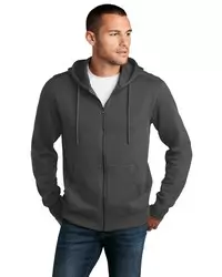 preview image of District    Perfect Weight    Fleece Full-Zip Hoodie DT1103