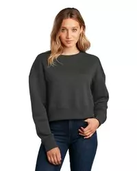 preview image of District    Women's Perfect Weight    Fleece Cropped Crew DT1105