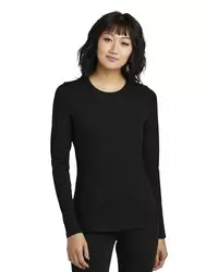 preview image of District   Women's Perfect Blend   CVC Long Sleeve Tee DT110