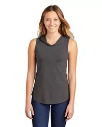 preview image of District    Women's Perfect Tri    Sleeveless Hoodie DT1375