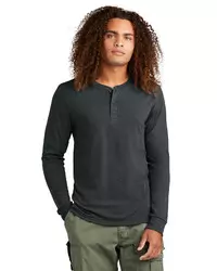 preview image of District   Perfect Tri   Long Sleeve Henley DT145