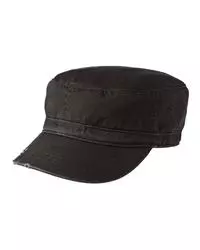 preview image of District   Distressed Military Hat.  DT605