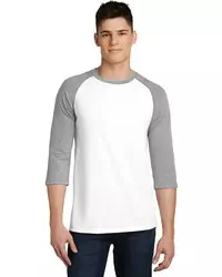 preview image of District   Very Important Tee   3/4-Sleeve Raglan. DT6210