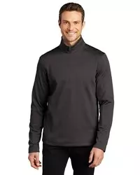 preview image of Port Authority    Diamond Heather Fleece 1/4-Zip Pullover F248